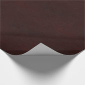 Papier Cadeau Revêtement en cuir rouge (Coin)