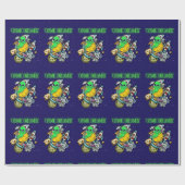 Papier Cadeau rêveur cosmique (Plat)
