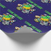 Papier Cadeau rêveur cosmique (Coin)