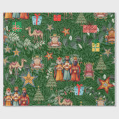 Papier Cadeau Reyes Magos de Oriente (Plat)