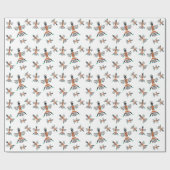 Papier Cadeau rez couteau guerrier (Plat)