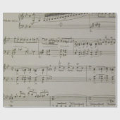 Papier Cadeau Rhapsodie dans le bleu (Plat)