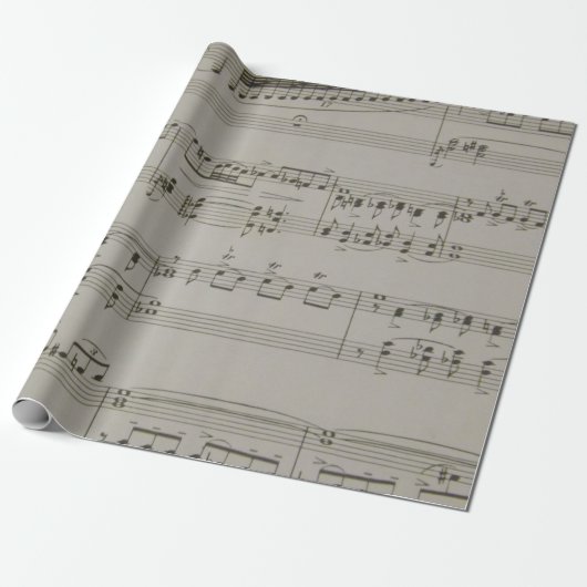 Papier Cadeau Rhapsodie dans le bleu (Déroulé)