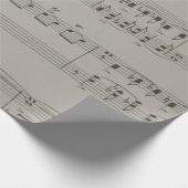 Papier Cadeau Rhapsodie dans le bleu (Coin)