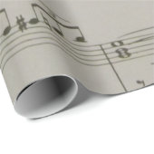 Papier Cadeau Rhapsodie dans le bleu (Coin rond)