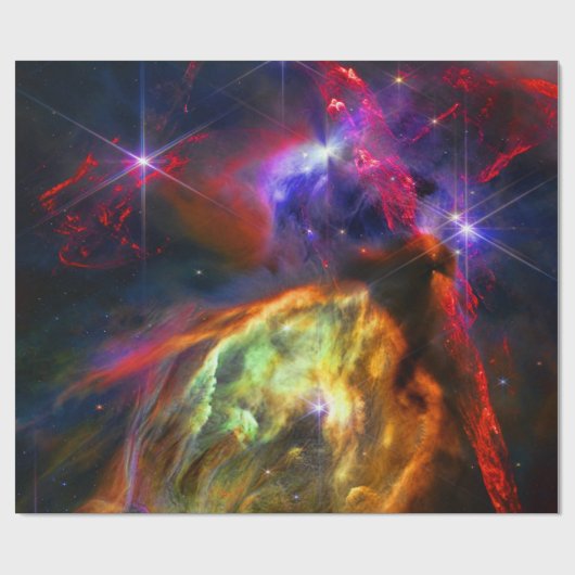 Papier Cadeau Rho Ophiuchi Cloud Complex, James Webb Photo spati (Plat)