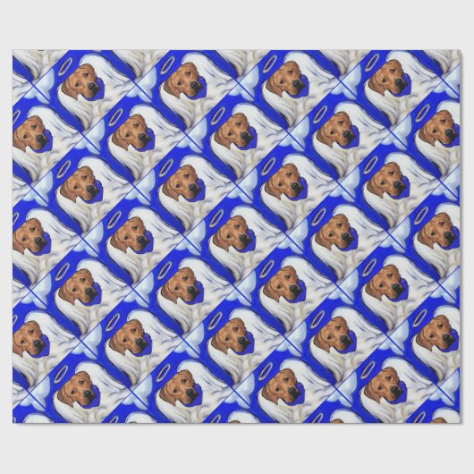 Papier Cadeau Rhodesian Ridgeback (Plat)