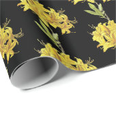 Papier Cadeau Rhododendron luteum (Azalée Pontique) (Coin rond)