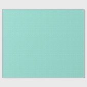 Papier Cadeau Rhombuses à Aqua Color (Plat)