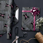 Papier Cadeau Ribbon Corset | Black Breast Cancer Aware