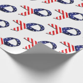 Papier Cadeau Ribbon USA (Coin)