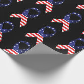 Papier Cadeau Ribbon USA (Coin)