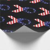 Papier Cadeau Ribbon USA (Coin)