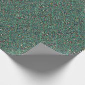 Papier Cadeau Rich Orchard : Vintage Tree Motif. (Coin)