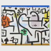 Papier Cadeau Rich Port, Paul Klee (Plat)