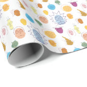 Papier Cadeau RICK ET MORTY™ | Get Schwifty (Coin rond)