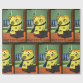 Papier Cadeau Rick London Art Ancien De La Cravate Fromage Comiq (Plat)