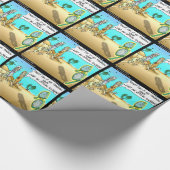 Papier Cadeau Rick London Drôle Optométriste Illusion (Coin)