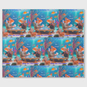 Papier Cadeau Rick London Fish Jouer "Go Fish" Carte Game Comic (Plat)