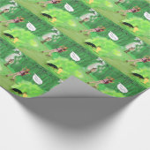 Papier Cadeau Rick London Turtle Et Le Coiffeur De Perruque Drôl (Coin)