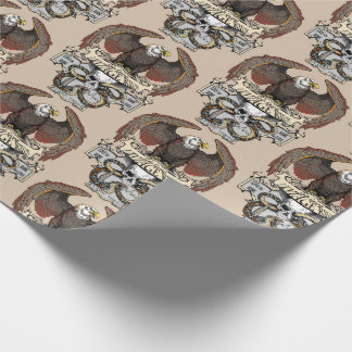 Papier Cadeau Ride To Live Live To Ride Biker design
