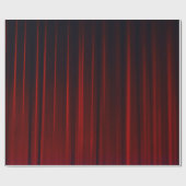 Papier Cadeau Rideau rouge (Plat)