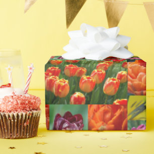 Papier Cadeau rien que des tulipes