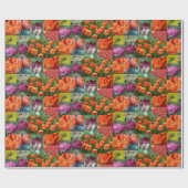 Papier Cadeau rien que des tulipes (Plat)