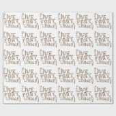 PAPIER CADEAU RIRE DE PET DE *LIVE ! (Plat)