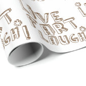 PAPIER CADEAU RIRE DE PET DE *LIVE ! (Coin rond)