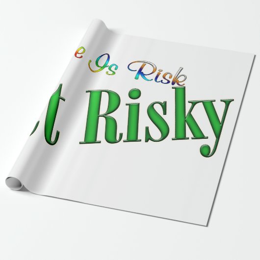 Papier Cadeau Risque (Déroulé)