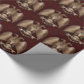 Papier Cadeau Rite écossais rouge d'Eagle de double de maçon de (Coin)