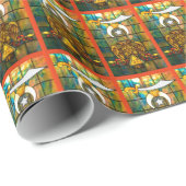 Papier Cadeau Rites Écossais (Coin rond)