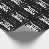 Papier Cadeau Roadkill on the Grill - Funny BBBQ Party (Coin)