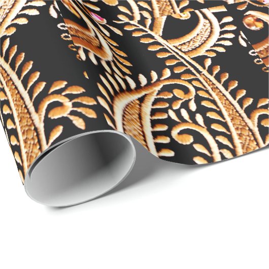 Papier Cadeau Robe arabe (Coin rond)