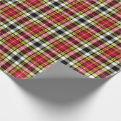 Papier Cadeau Robe de clan Buchanan Tartan écossais Plaid Motif (Coin)