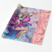 PAPIER CADEAU ROBE MUSICALE AVEC OWL (Déroulé)