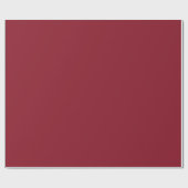 Papier Cadeau Robe uni bordeaux (Plat)