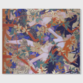 Papier Cadeau Robert Burns La Chasse Diana et ses Nymphes (Plat)