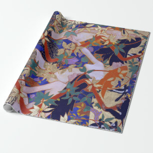 Papier Cadeau Robert Burns La Chasse Diana et ses Nymphes