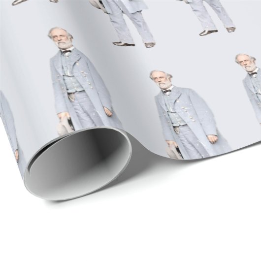 PAPIER CADEAU ROBERT E. LEE (Coin rond)