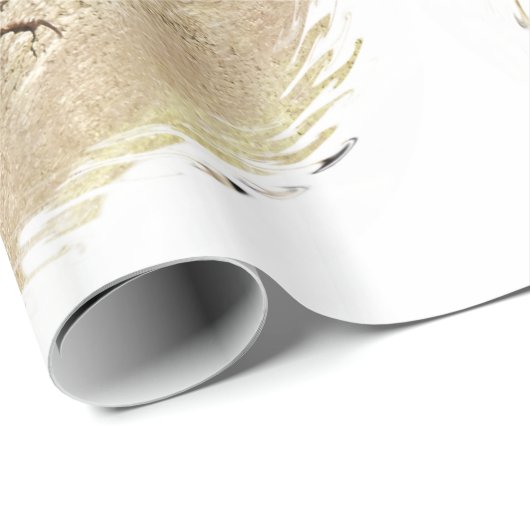 PAPIER CADEAU ROBIN (Coin rond)