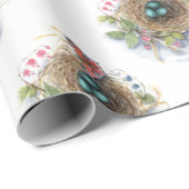 Papier Cadeau Robin Nest (Coin rond)