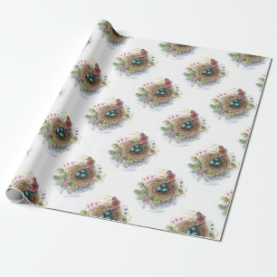 Papier Cadeau Robin Nest
