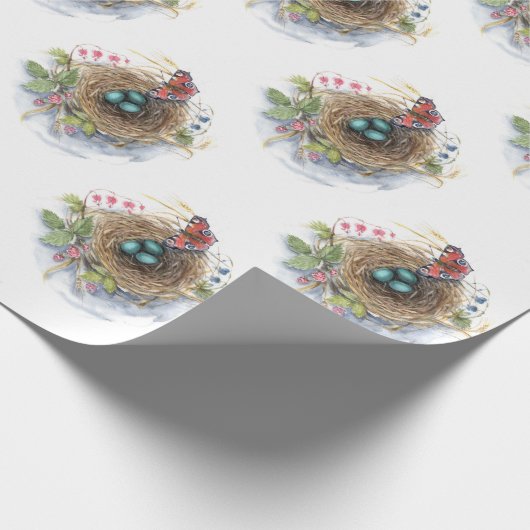 Papier Cadeau Robin Nest (Coin)