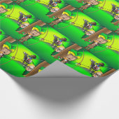 Papier Cadeau Robin Trump (Coin)