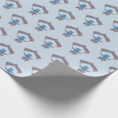 Papier Cadeau Robot Boy Birthday (Coin)