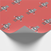 Papier Cadeau Robot de dessin (Coin)