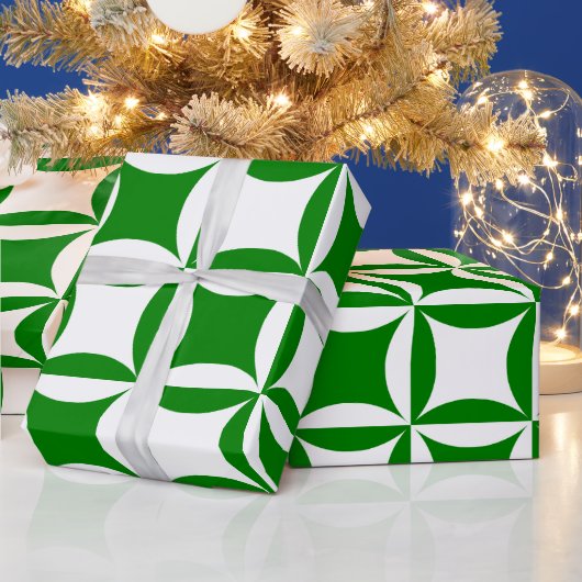 Papier Cadeau Roboter Peter pour payer Motif vert Pual (Vacances)