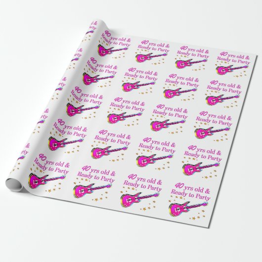PAPIER CADEAU ROCHE N 40E (Déroulé)